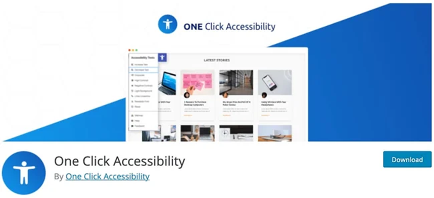 One Click Accessibility