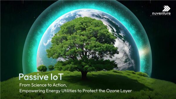 Passive IoT: From Science to Action, Empowering Energy Utilities to Protect the Ozone Layer 