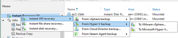 Hyper-V vs VMware ESXi