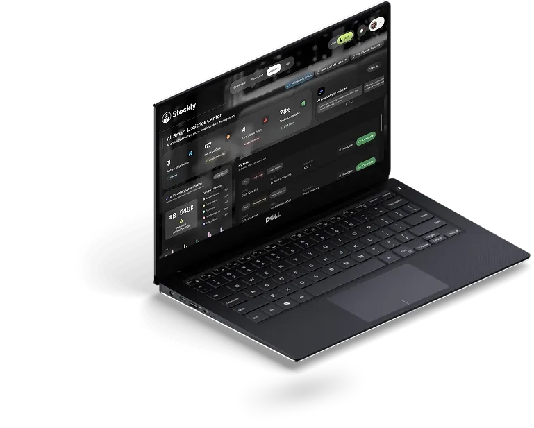 IoT-based automated inventory solution improving warehouse visibility and supply chain efficiency